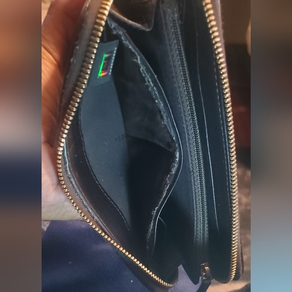 Fendi Zucca Long Zip Around Wallet Clutch - Picture 6 of 8